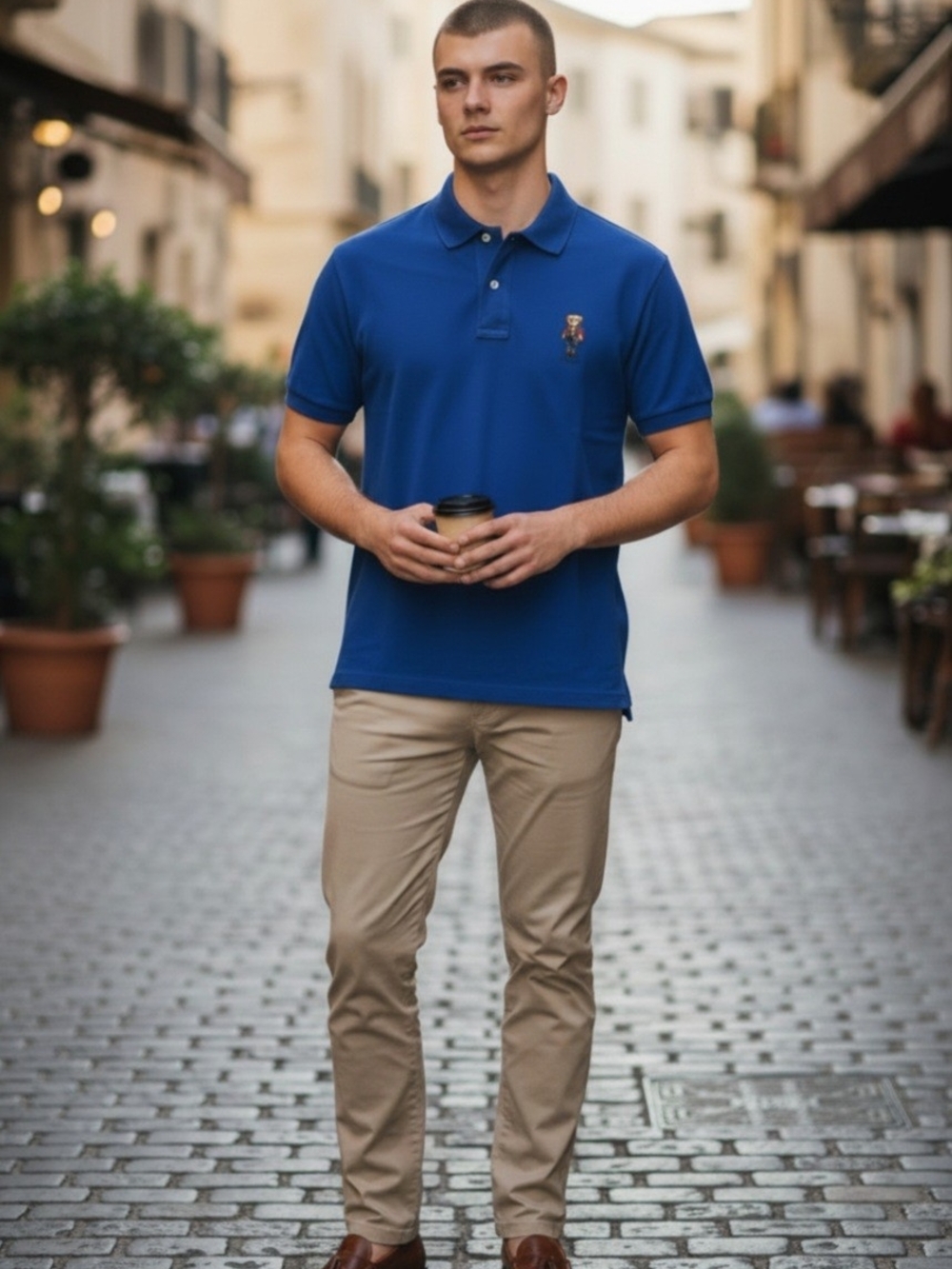 NWT Men's Polo Ralph Lauren Big &Tall Bear Garment Dyed Mesh Polo Shirt Size XLT